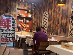 -谷丽羊肉串·新疆烧烤·羊肉火锅大排档·原老马烧烤(砂子塘店)