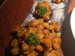 雪花糖醋里脊-绿茶餐厅(华联万柳店)