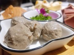 潮汕牛筋丸-京韵胡同·酱香羊蝎子火锅涮肉(长寿路店)