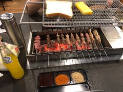 -長壹旋转烤吧 农家鸡火锅