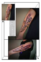 -幸运7纹身刺青Lucky7tattoo