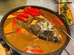 辣不辣鱼头泡饼-梧桐北京烤鸭·铜锅涮肉(海岸城店)