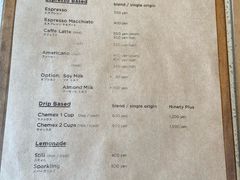 菜单-% Arabica(京都东山店)