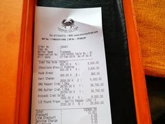 账单-Ministry of Crab(科伦坡店)