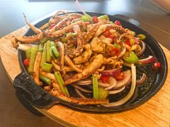 干煸鱿鱼-彭记老妈蹄花(文化路店)