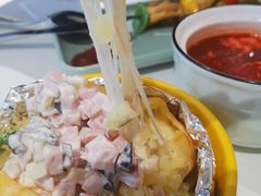 传统俄式芝士烤土豆-库滋明·俄罗斯特色美食(中央大街店)