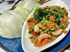 九层塔炒猪肉碎-暹罗酒肆泰餐厅酒吧