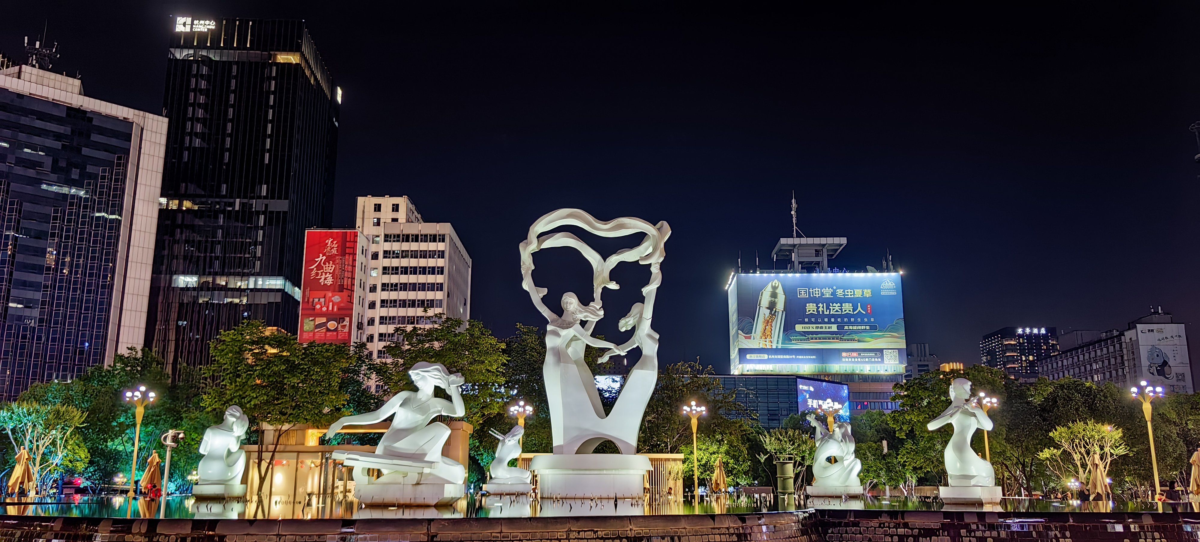 杭州武林广场|灯火璀璨