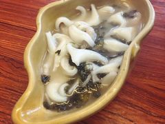 紫菜汤鱼皮饺拼水菱角-老西关濑粉(文明路店)