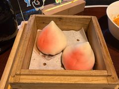 寿桃奶黄包-杭州西子湖四季酒店·金沙厅