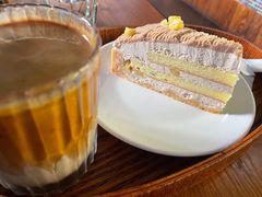 蒙布朗栗子蛋糕-西山悦咖啡