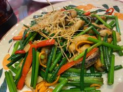 韭菜花炒顺德鳝柳-龙桥私厨·姜花菊花过桥鱼·顺德菜(容桂店)