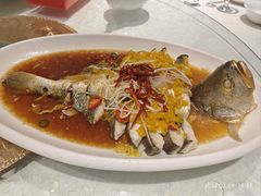 油泼鲈鱼-汇丰苑·海鲜青岛菜(中山路大鲍岛店)
