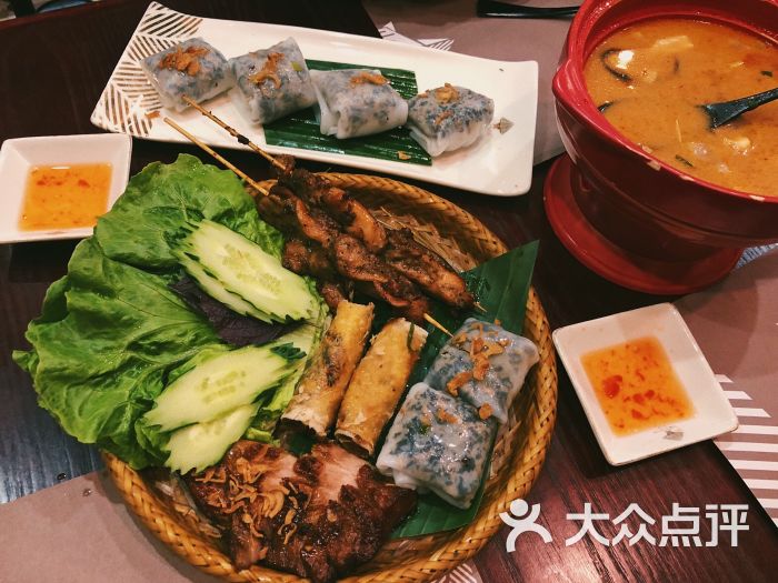 越南仔·精致越南菜(kkmall店)-小食拼盘图片-深圳美食-大众点评网