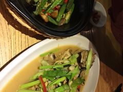 虾酱啫秋葵-潮粥荟·潮汕砂锅粥(朝阳大悦城店)