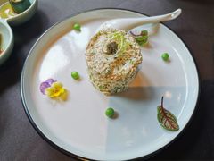 鱼子酱香椿豆腐-杭州西湖柳莺里酒店·闻莺厅