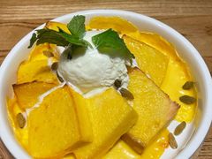 冰淇淋烤布蕾-新白鹿餐厅(龙游路总店·杭帮菜名店)