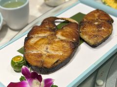 香煎马鲛鱼-龙泉人椰子鸡.糟粕醋.海南菜(三亚旗舰店)