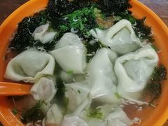 荠菜大馄饨拼鲜肉小混沌-阿麟馄饨(延长路店)