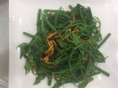 虫草花拌丝瓜尖-大鸭梨烤鸭店(金顶街店)