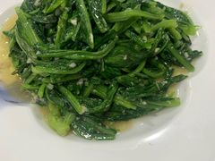 蒜茸油麦菜-北冰洋狗肉冷面城(总店)