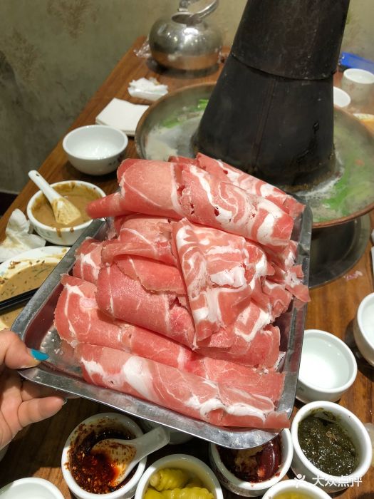 海记全羊涮锅山羊肉片图片 - 第6张