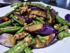 茄子豆角-杨记海鲜楼(三门黑金冠店)