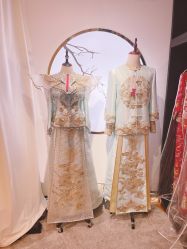 -懿沉香中式嫁衣礼服秀禾服龙凤褂马来褂旗袍总店