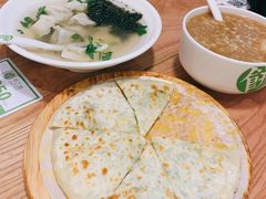 鲜肉荠菜馄饨-甲乙饼·北京手工肉饼(西直门凯德茂店)