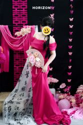 -桃子造型婚纱礼服(凤起广场店)