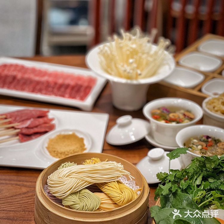 天鸿涮肉/老北京铜锅涮肉吃起来太治愈啦！