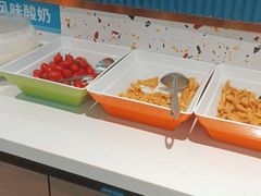 自助调料区-大锅强·蒸海鲜青岛菜(吾悦广场店)