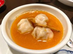 鲜虾汤松茸三鲜饺-广州文华东方酒店·江-由辉师傅主理