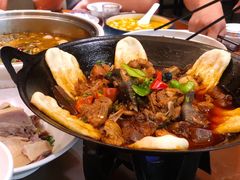 地锅鸡-龙梅肥肠鱼(明瓦廊店)