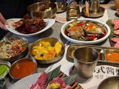 -草家酱蟹炭火烤肉店(珲春南路一店)