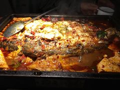 -探鱼·鲜青椒爽麻烤鱼(广州花都来又来店)