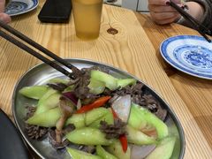胜瓜炒鸡杂-阿鸡鱼庄·顺德鲜蒸小炒(亚运村店)