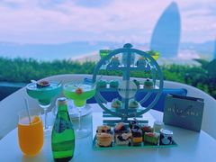 -海棠湾仁恒皇冠度假酒店-270°海景餐厅