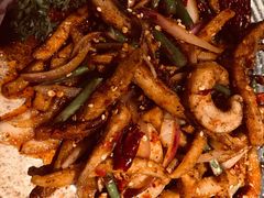 麻辣鱿鱼-冰川延边料理·炭烤串(原小木屋店)