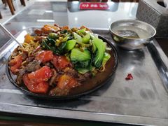 番茄牛肉铁板饭-绿榕园