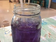 -蝶豆花蓝面条