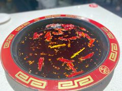 微辣红汤锅底-大师兄酱骨火锅