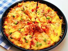鲜虾培根披萨-必胜客(威高广场店)
