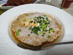 咸蛋黄蒸肉饼-二泉园老菜馆·百年无锡菜