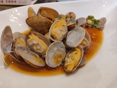 姜葱炒花蛤-骏莱海鲜鱼港(五角场店)