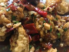 鱼香茄饼-龙潭李鸭子同乐饭店