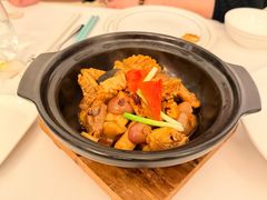 黑蒜鲍鱼焖鸡-火璽·園