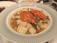 家烧年糕梭子蟹-醉舍·新淮扬菜(长宁龙之梦店)