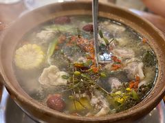 石橄榄炖鸡-洪大厨鸡煲(福田店)