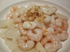马蹄炒虾仁-大鸭梨烤鸭·北京菜(南小街/南苑店)